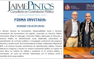 Criterios de Adjudicación: Calidad-Precio | Jaime Pintos Santiago