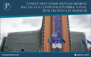 Real Decreto Ley 36/2020 | Jaime Pintos Santiago